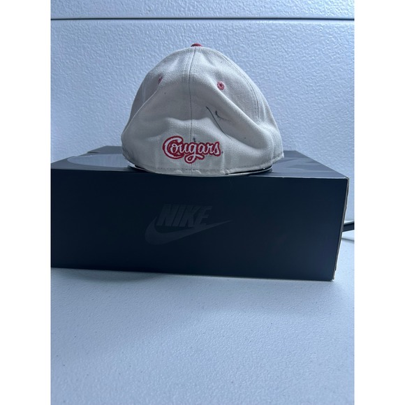 Cougars‎ Baseball Hat New Era Fitted Cap Size 7 1/4. #329 - Picture 3 of 5